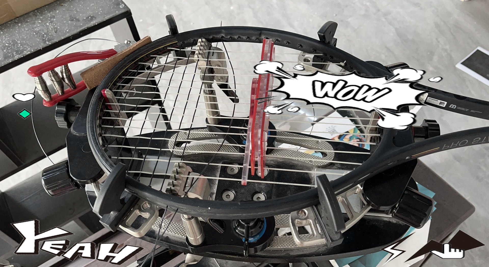 网球拍穿线磅数高了怎么办网球拍穿线磅数